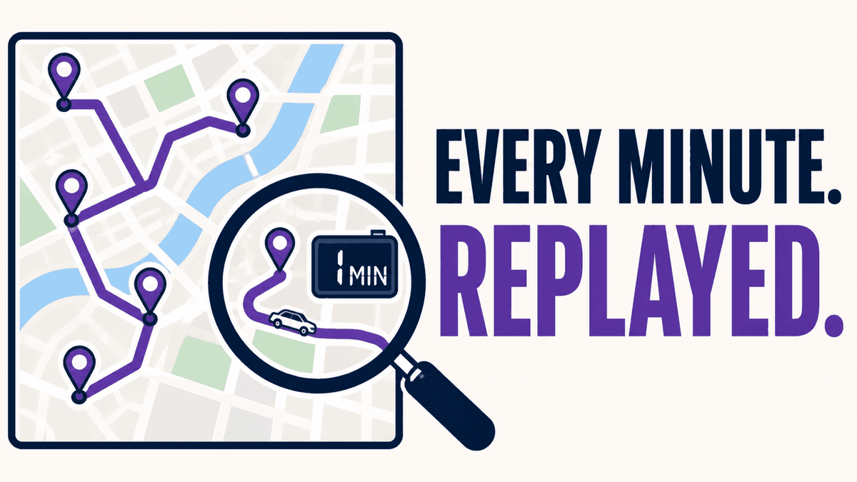 Timeline Map trip replay add-in