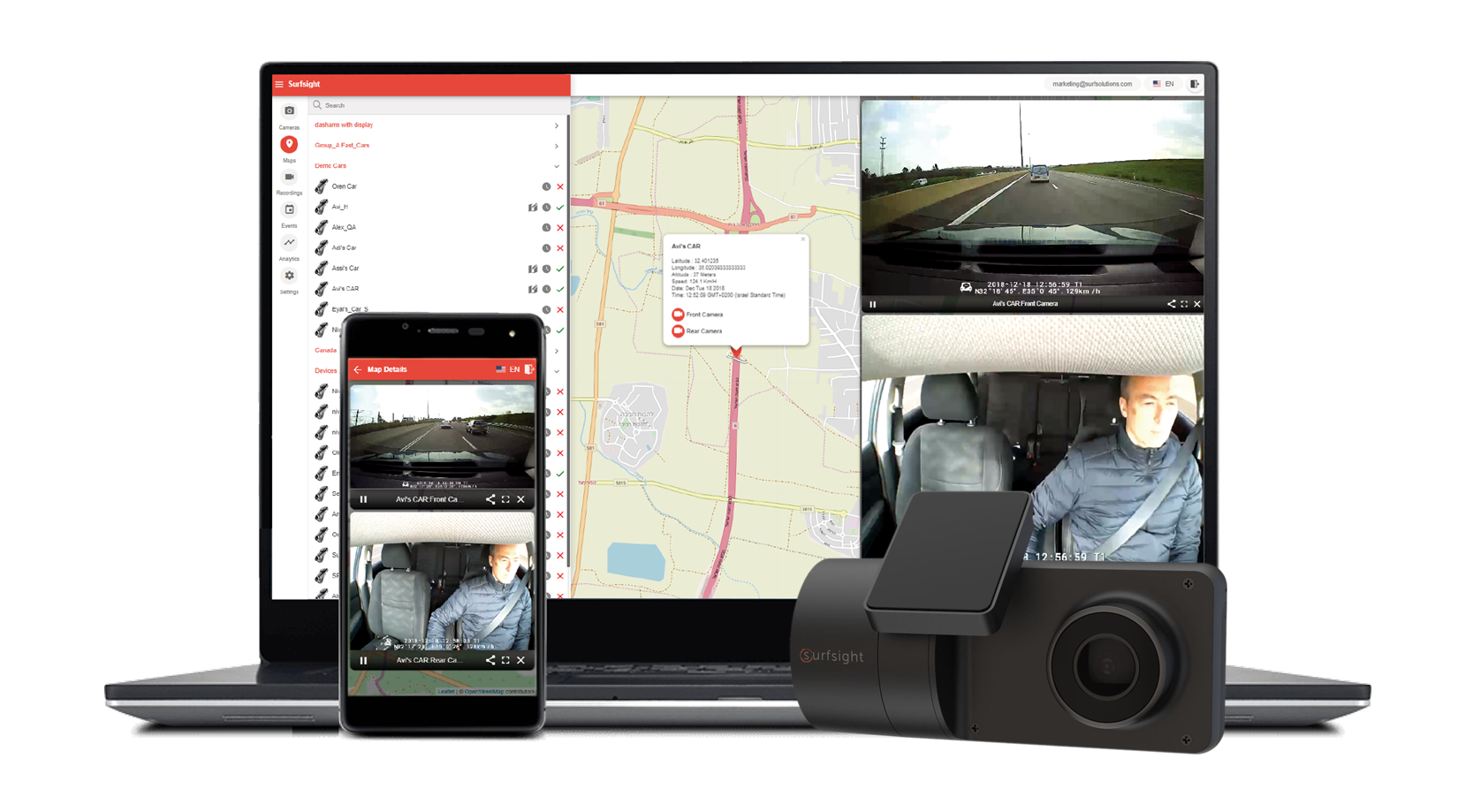 Fleet Cloud Dash Cameras Commercial Vehicle Dash Cameras High Point GPS
